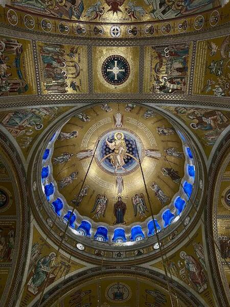 Photograph Ingrida Kuznecova Inside In The Church Of Saint Sava on One Eyeland